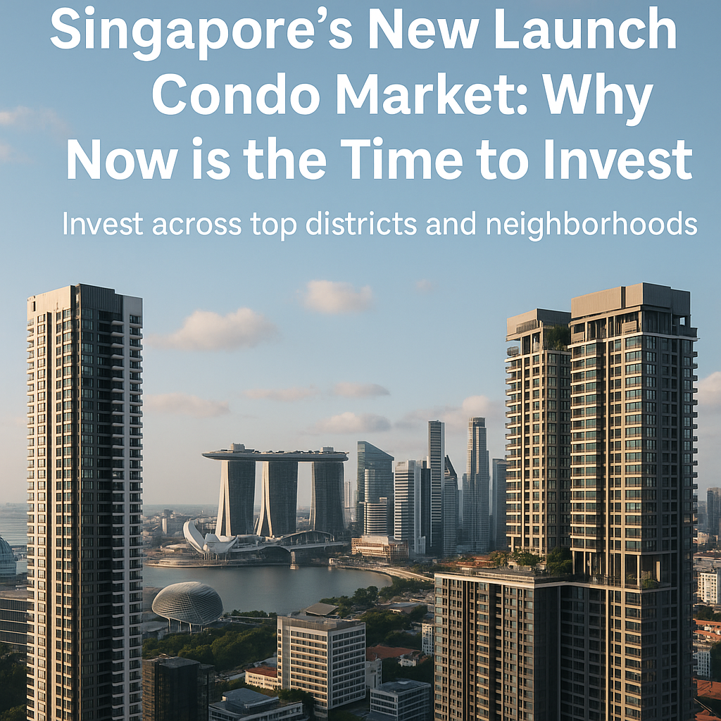 Singapore New Launch Condos 2025: Your Gateway to Prime Investment Opportunities Across Top Districts